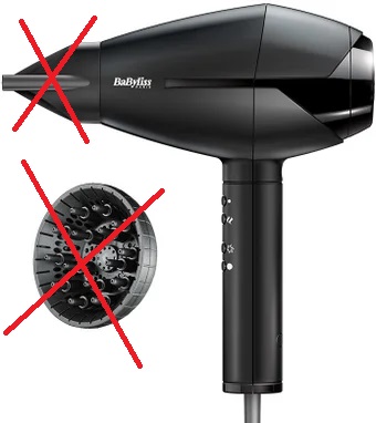 Фен BaByliss 6720DE 2300Вт без насадки