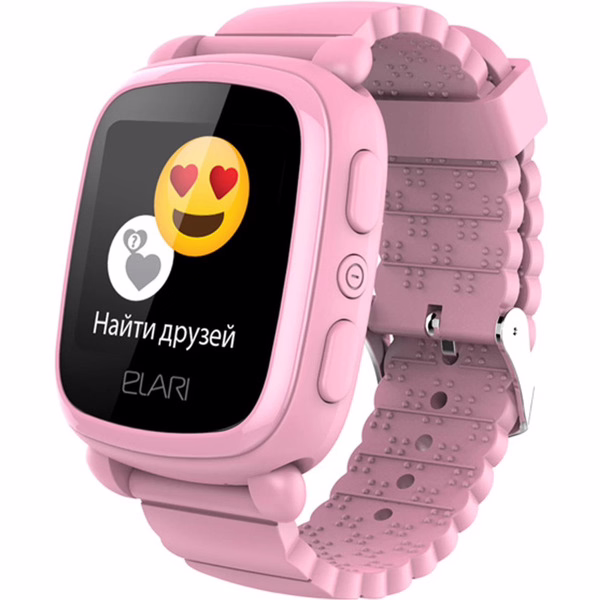 Умные часы детские Elari KidPhone 2 / KP-2 (розовый)