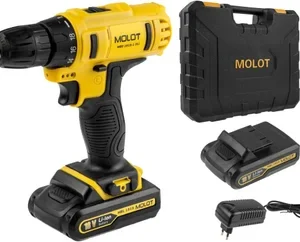 Дрель-шуруповерт Molot MBD 1815-1 DLi в кейсе
