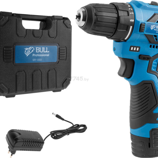 Дрель-шуруповерт BULL SR 1203 в чем.